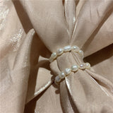 Natural Pearl Ring Adjustable Pearl Ring Fashion Jewelry For Women WX1790