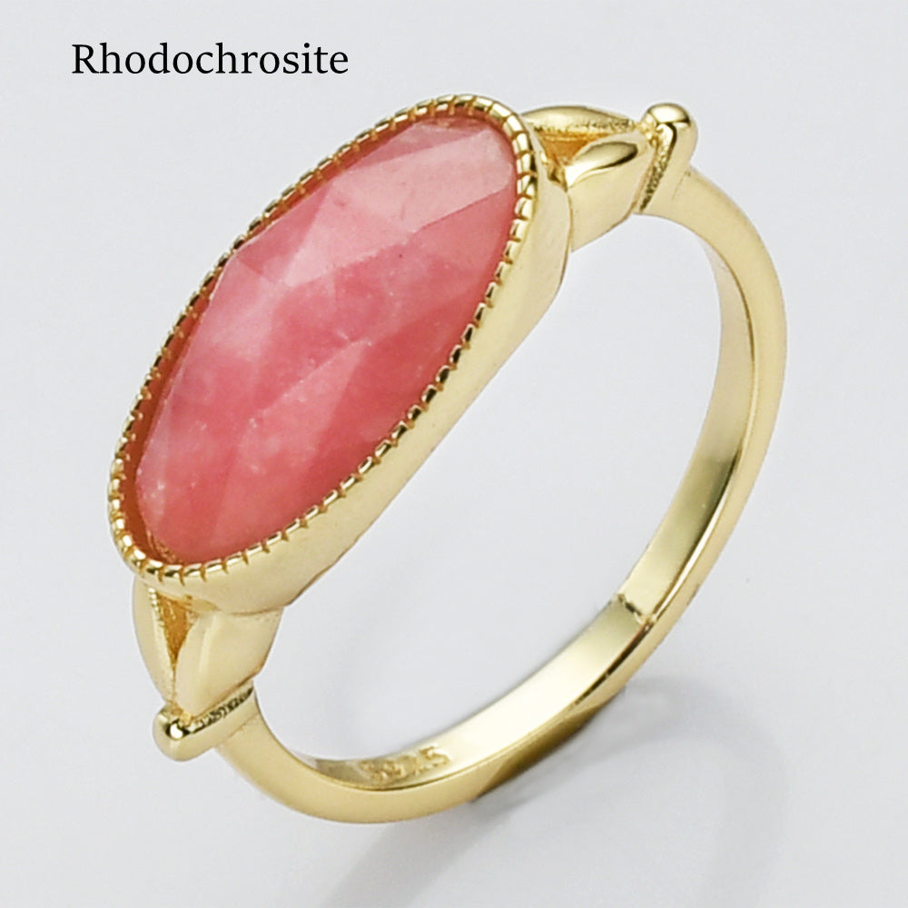 rhodochrosite ring jewlery