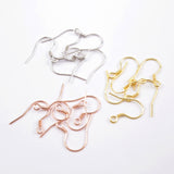 5 Pairs Of Sterling Silver Earring Hooks, 925 Silver Ear Wire Findings, DIY Jewelry Making PJ155