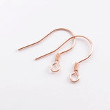 5 Pairs Of Sterling Silver Earring Hooks, 925 Silver Ear Wire Findings, DIY Jewelry Making PJ155