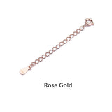 1 Pcs of 925 Sterling Silver Extension, Normal Chain Extenders, DIY Making Jewelry Findings AL1133