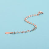1 Pcs of 925 Sterling Silver Extension, Normal Chain Extenders, DIY Making Jewelry Findings AL1133