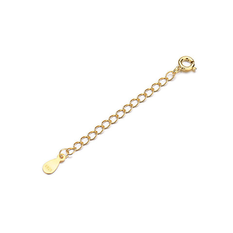 1 Pcs of 925 Sterling Silver Extension, Normal Chain Extenders, DIY Making Jewelry Findings AL1133