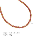 New Year Red String Bracelet, Skinny Titanium Steel Chain Good Luck Bracelet, Friendship Bracelet AL1177