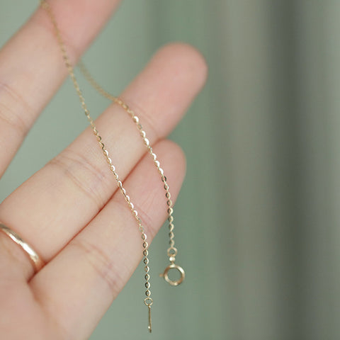 Skinny S925 Sterling Silver Cable Chain Minimalist Bracelet AL1208