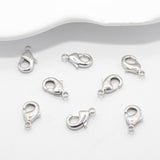 50 pcs Clasps, Gold Plated Brass Lobster Claw Clasps, Jewelry Making Clasps Findings AL1233