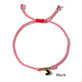 Bohemian Rainbow Oil Drip Heart Gold Beads Adjustable Martis Bracelet, Friendship Bracelet Handmade Jewelry AL893