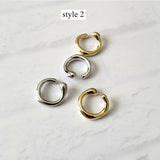 1 pcs of Gold Plated Brass Irregular Wrap Ear Cuff No Piercing, Cartilage Ear Cuffs Earring AL910