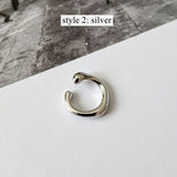 1 pcs of Gold Plated Brass Irregular Wrap Ear Cuff No Piercing, Cartilage Ear Cuffs Earring AL910