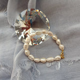 Natural Freshwater Baroque Pearl Bracelet WX1788