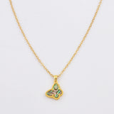 Natural Abalone Shell White Shell Pendant WX1820