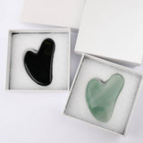 Natural Rose Quartz Gemstone Crystal Massage Plate WX1767