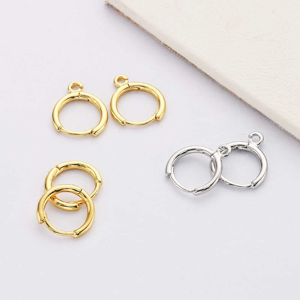 Round Gold/Silver Plated Brass Earring Wire Charm Making Jewelry Supply WX2055 ear wire  earring finding  earring hook  earing wire