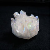 Aura Crystal Cluster,White Aura Quartz,Raw Angel Aura White Opal Crystal,Crystals and Stones,Raw Angel Aura Cluster,Aura Crystal