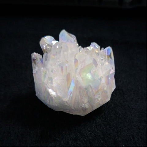 Aura Crystal Cluster,White Aura Quartz,Raw Angel Aura White Opal Crystal,Crystals and Stones,Raw Angel Aura Cluster,Aura Crystal