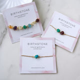 Gold Plated Claw Raw Birthstone Bracelet, Healing Crystal Stone Necklace, Natural Gemstone Jewelry BT014