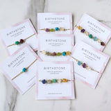 Gold Plated Claw Raw Birthstone Bracelet, Healing Crystal Stone Necklace, Natural Gemstone Jewelry BT014
