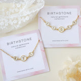 16" Gold Round White Shell Carved Initial Letter Necklace, 4~5 Stones, Personalization Jewelry KZ021