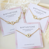 16" Gold Round White Shell Carved Initial Letter Necklace, 4~5 Stones, Personalization Jewelry KZ021
