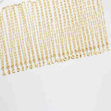 20" Gold Initial 26 Letter Necklace AL434