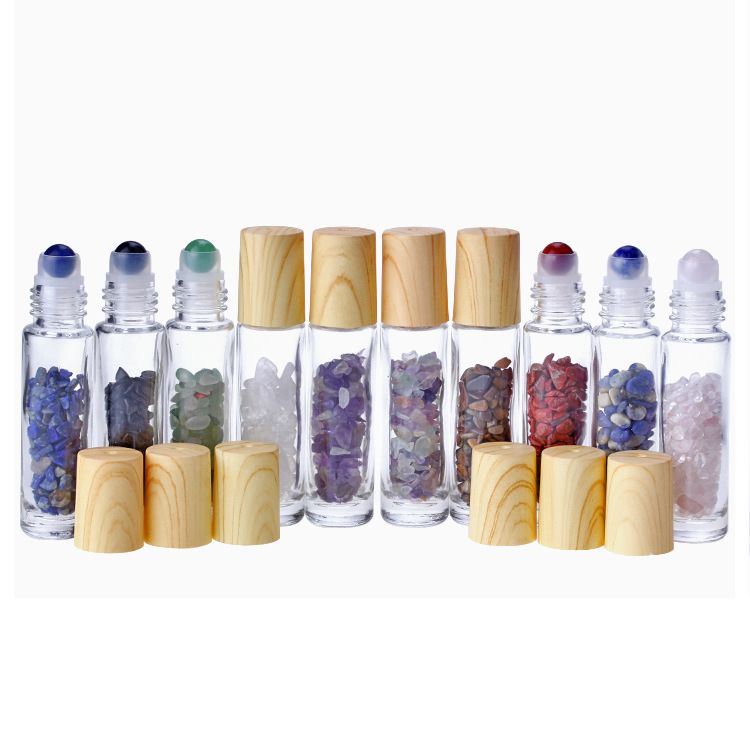 10ml Natural Stone Glass Essence Oil Perfume Bottles