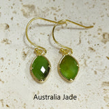 Marquise Multi Natural Gemstones Faceted Gold Earrings, Crystal Birthstone Jewelry Earrings AL573