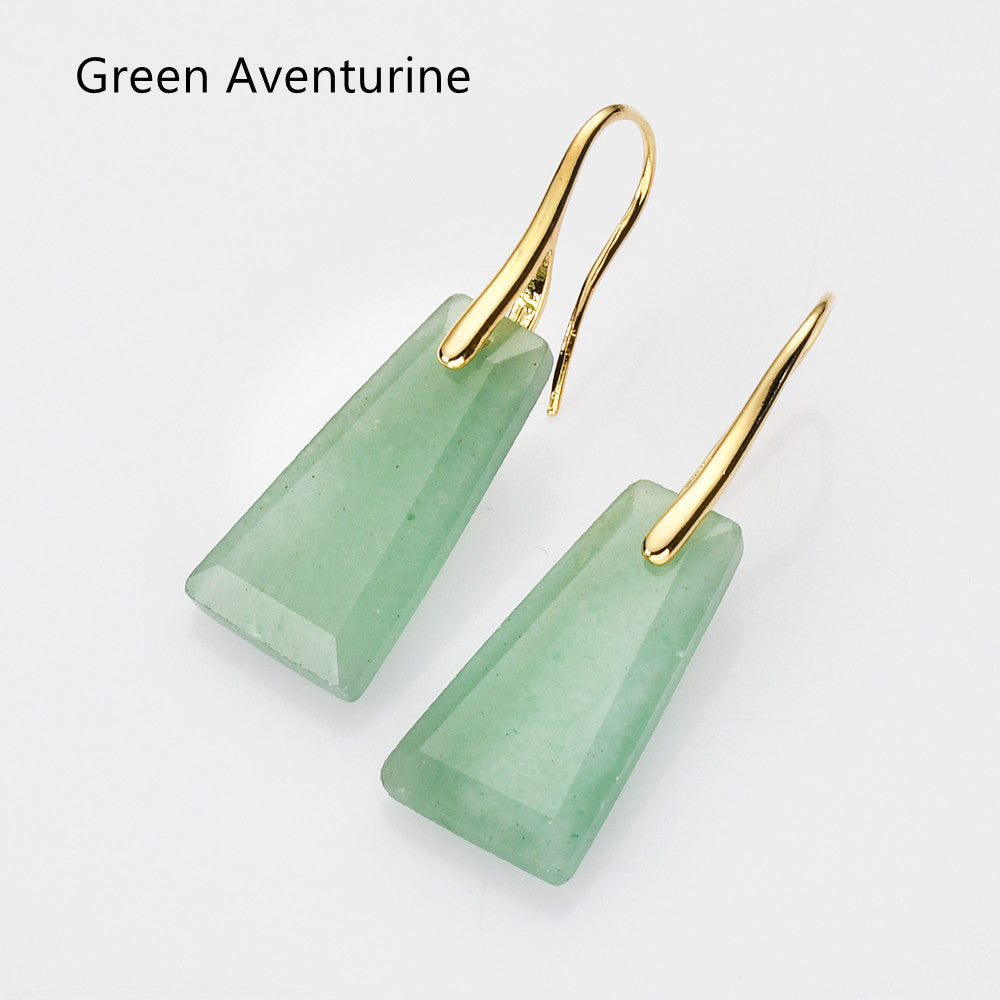 green aventurine earrings jewelry