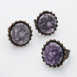 Bronze Amethyst Ring WX2239