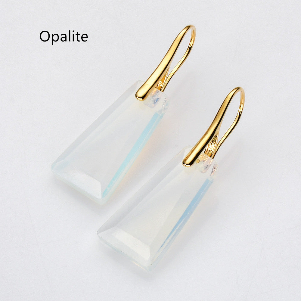 opalite earrings, 