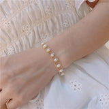 Double-Layer Fresh Water Pearl Bead Bracelet/Choker Necklace AL690