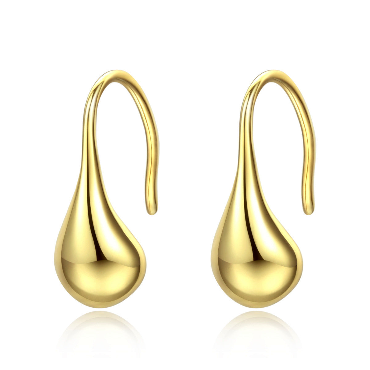 925 Sterling Silver Drop Earrings, Simple Hook Earrings, Fashion Jewelry AL845
