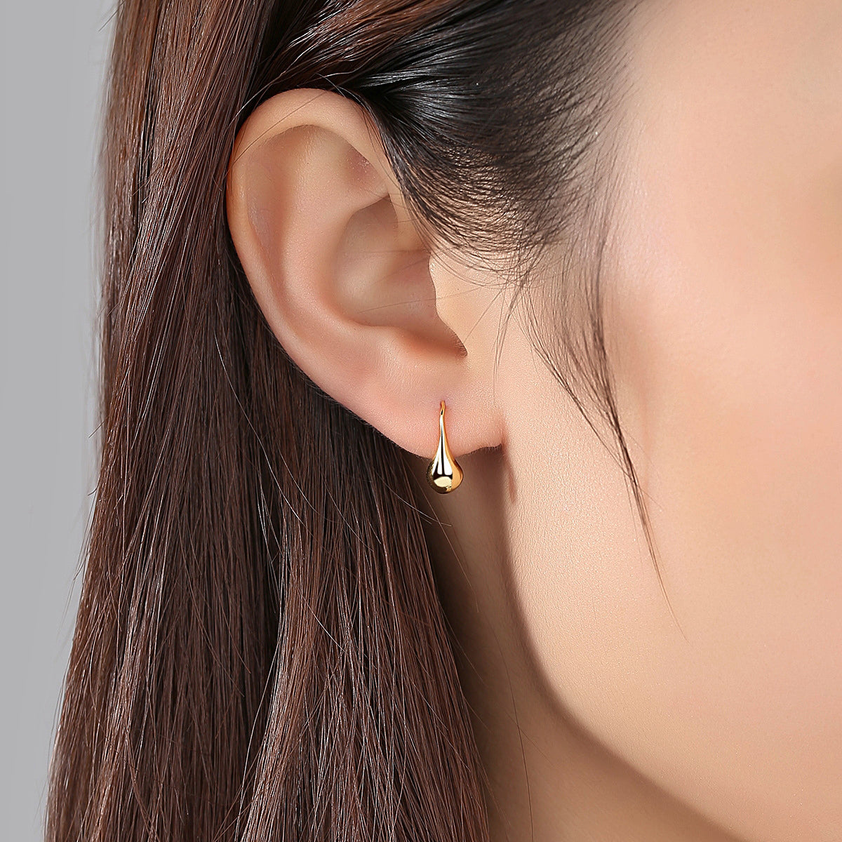 925 Sterling Silver Drop Earrings, Simple Hook Earrings, Fashion Jewelry AL845