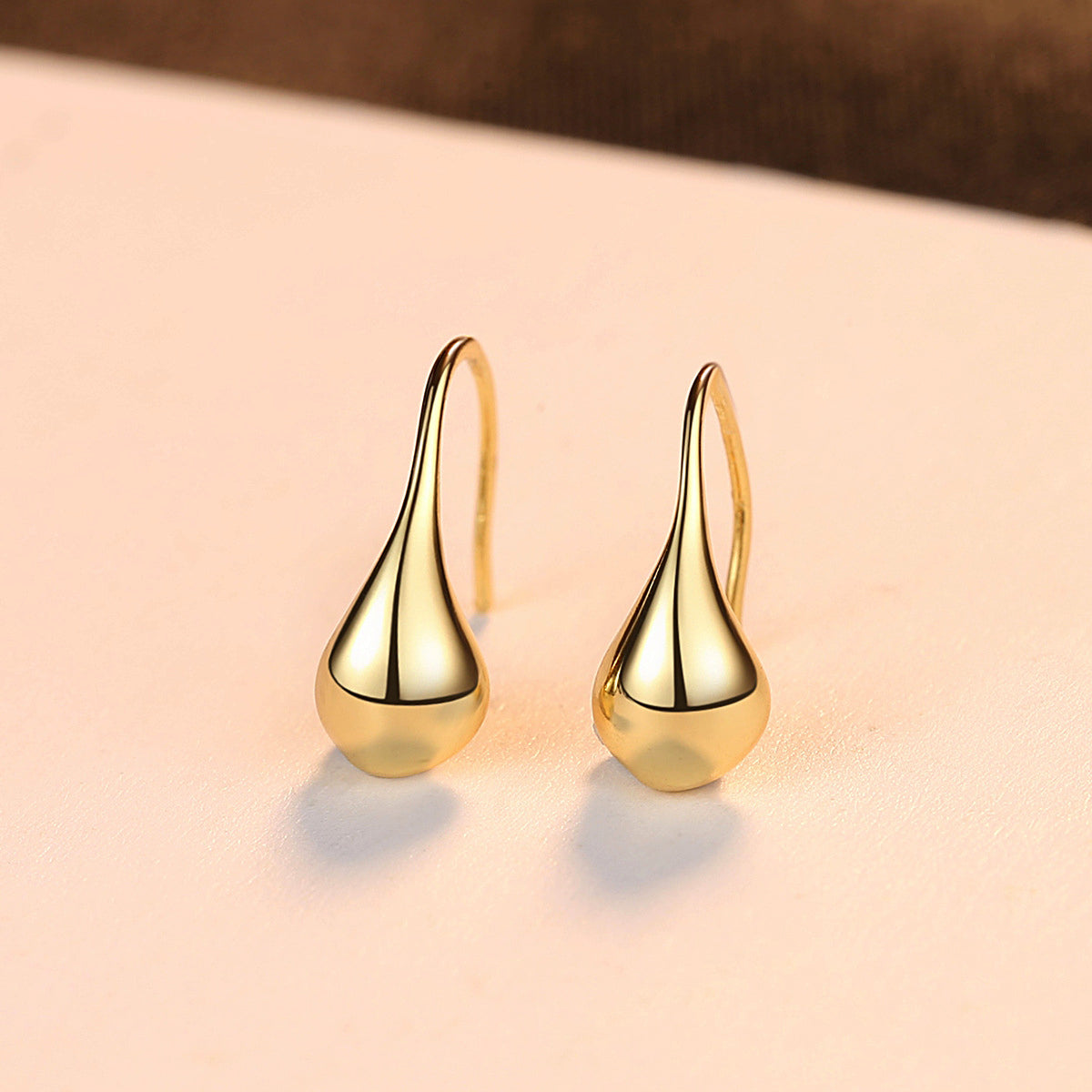 925 Sterling Silver Small Drop Earrings, Simple Hook Earrings, Fashion Jewelry AL845