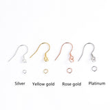 10 Pcs of S925 Sterling Silver Closed Loops & Open Jump Rings, Bracelet Connecting Rings, DIY Jewelry Accessories Findings AL1131