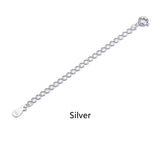 1 Pcs of 925 Sterling Silver Extension Chain With Teardrop End, Bracelet Necklace Chain Extenders, DIY Making Jewelry Findings AL1133