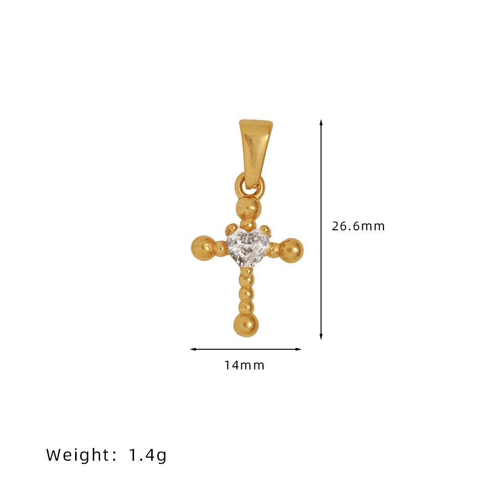 Gold Coin Ice cream Feather Angel Airplane Cross Multi Kind Pendants, Stainless Steel Plated, DIY Making Jewelry Pendant AL1147