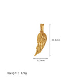 Gold Coin Ice cream Feather Angel Airplane Cross Multi Kind Pendants, Stainless Steel Plated, DIY Making Jewelry Pendant AL1147