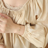 Rainbow Tassel Gold Heart Bracelet & Anklet, Titanium Steel Chain, Simple Heart Summer Jewellery Necklace AL1241