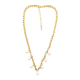 Boho Baroque Mulit Natural Freshwater Pearl Necklace AL1255