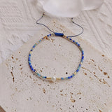 Set of Bohemian Skinny Natural Pearl, Stones & Miyuki Beads Bracelet, Friendship Bracelet, Handmade Boho Summer Jewelry AL1270