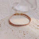 Set of Bohemian Skinny Natural Pearl, Stones & Miyuki Beads Bracelet, Friendship Bracelet, Handmade Boho Summer Jewelry AL1270