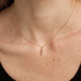 Infinity ~ S925 Sterling Silver 18K Gold Plated Figure-Eight Necklace, Möbius Necklace AL1303