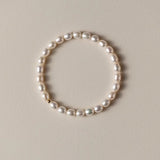 Dainty Freshwater Seed Pearl Bracelet For Women, Summer Beach Jewelry Gift AL1322