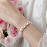 Dainty Freshwater Seed Pearl Bracelet For Women, Summer Beach Jewelry Gift AL1322