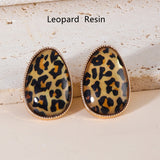 Big Egg Shape Abalone and White Shell Stud Earrings, Boho Summer Jewelry AL1326
