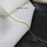 Stainless Steel Cable Snake Curb Glitter Chain Necklace, 18"/20"/24" Finished Necklace, DIY Jewelry Making Findings AL868