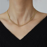 3 Styles Gold Dot Chevron Choker Necklaces Arrow Necklace Titanium Steel Simple Jewelry Necklace AL920