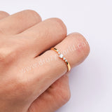 S925 Sterling Silver Zircon Ring, 18k Gold Plated CZ Ring, Fashion Jewelry Ring For Women SS298RG