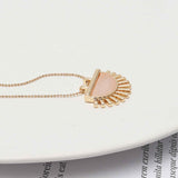 18” Rose Quartz Lapis Lazuli Amethyst Gold Necklace AL430