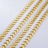 Gold Plated Fishtail Chains PJ134